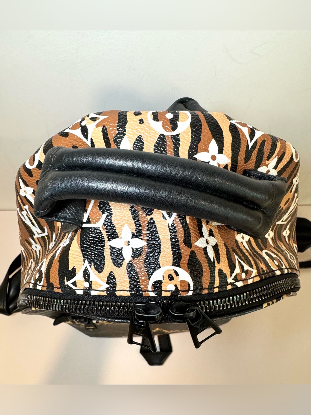 Louis Vuitton Jungle Monogram Giant Palm Springs PM Backpack - Picture 5 of 16